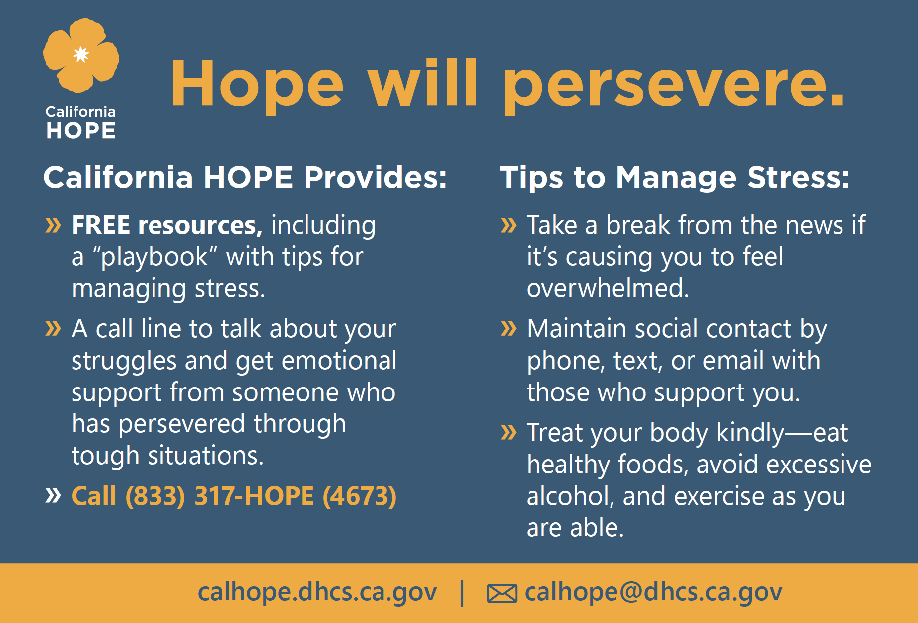 CalHOPE offers a mental health call-line for Californians struggling ...
