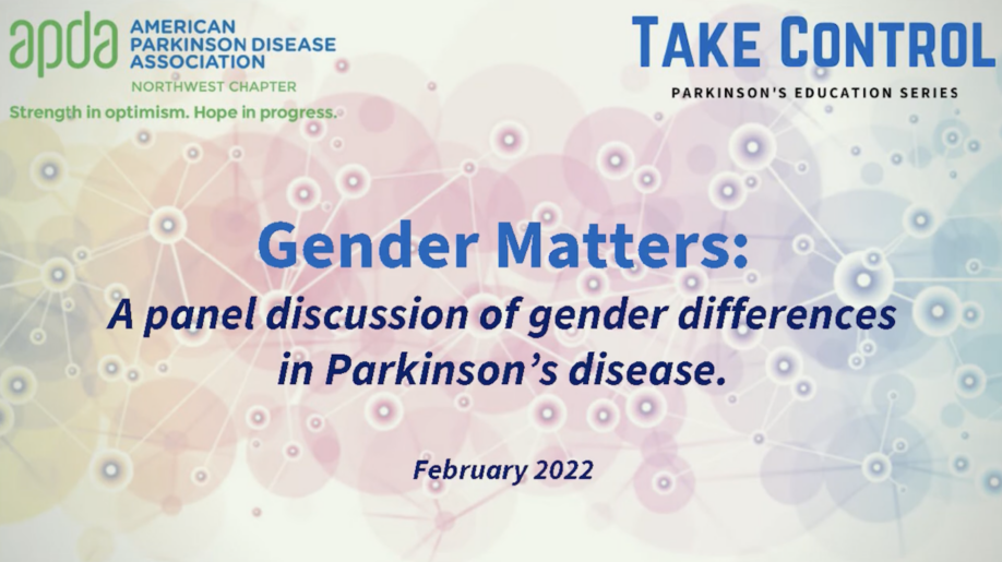 Gender Matters: A panel discussion of Gender differences in PD