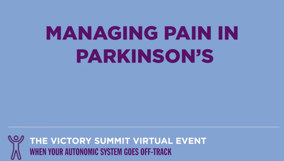 Managing pain in Parkinson’s