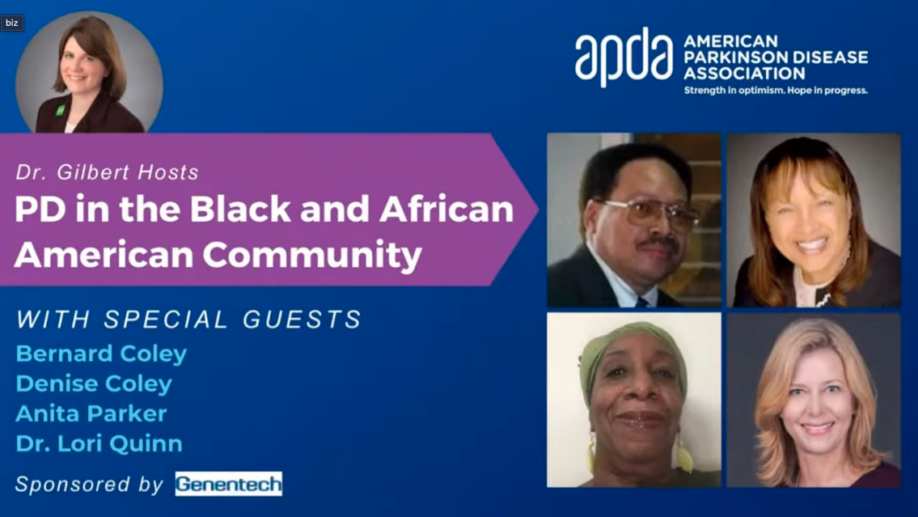 Dr. Gilbert Hosts PD in the Black and African American Community