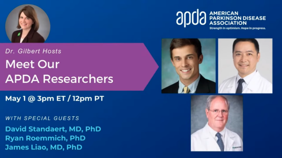 Dr. Gilbert Hosts: Meet Our APDA Researchers