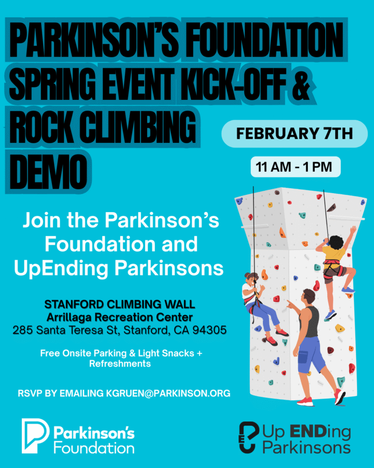 Parkinson's Foundation Kickoff Rock Climbing Demo