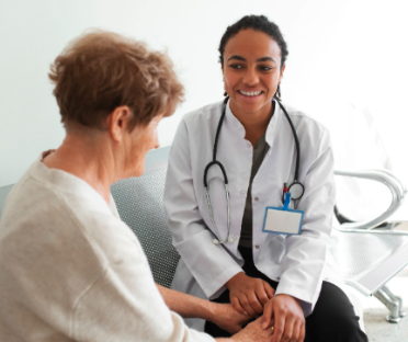 Doctor and patient